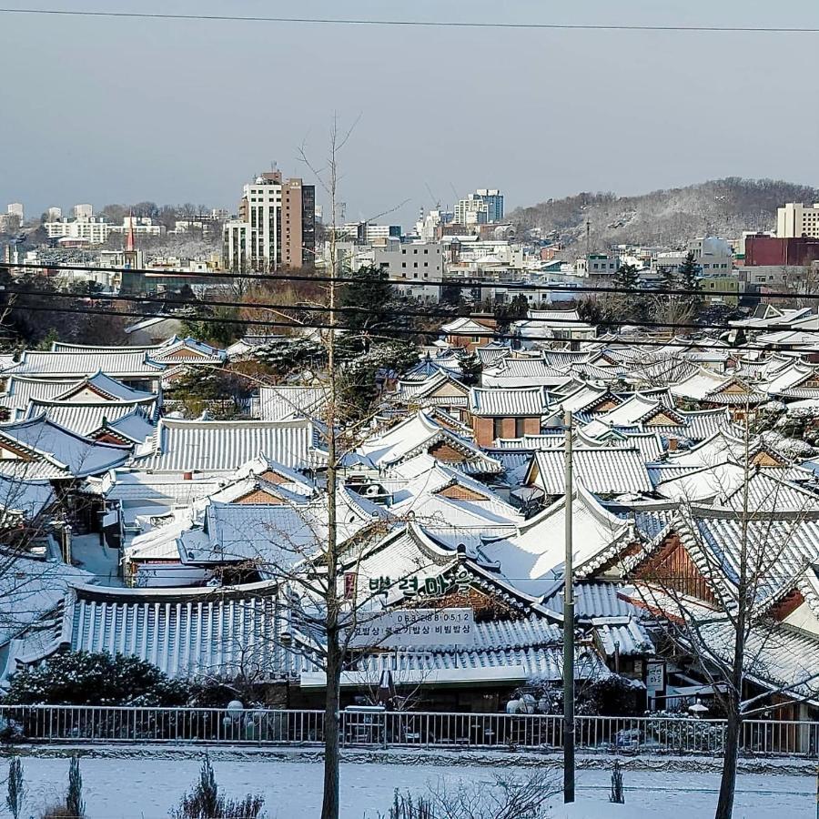 The Jeongga Vandrehjem Jeonju Eksteriør billede